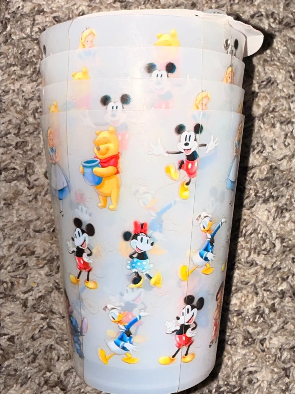 Disney Kids Character Cups Set - 100 years  (Set of 4)